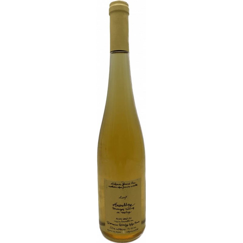 Muenchberg Riesling Vendanges Tardives Domaine Ostertag 2007