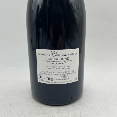 Bourgogne Pinot Noir 'En la Place' Thiriet Camille 2022