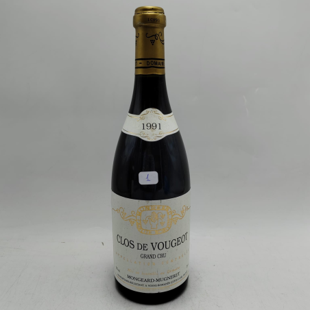 Clos de Vougeot Domaine Mongeard-Mugneret 1991