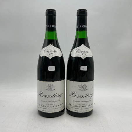 Hermitage Rouge Chapoutier 1974